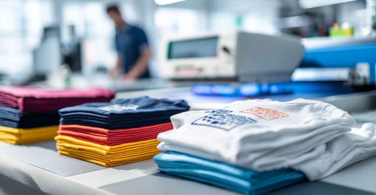 Illustration du flocage textile : techniques de personnalisation pour entreprises